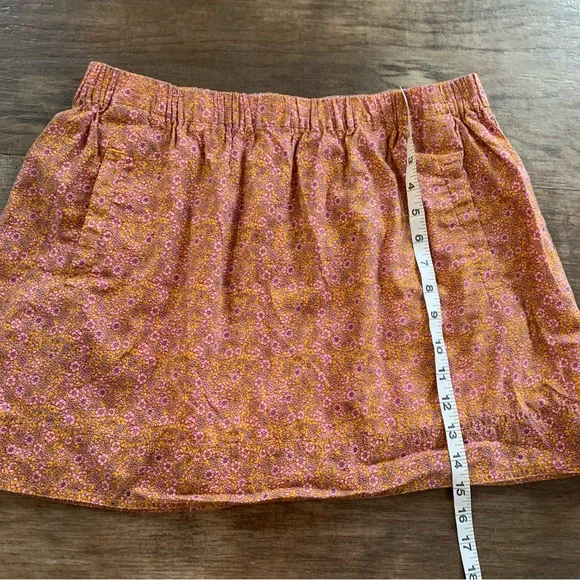 J. crew floral cotton mini skirt - Picture 5 of 6